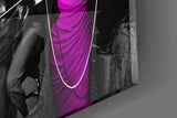 Iconic Pop Culture Mashup Glass Wall Art