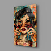 Wine Reflections Glass Wall Art