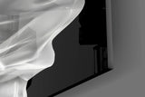 Ethereal Smoke Portrait Glass Wall Art