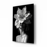 Floral Fusion Glass Wall Art