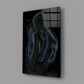 Cosmic Whispers Glass Wall Art