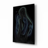 Cosmic Whispers Glass Wall Art