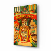 The Brothers Karamazov Glass Wall Art