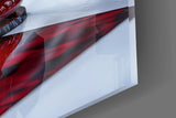 Elegant Chess Masterpiece Glass Wall Art