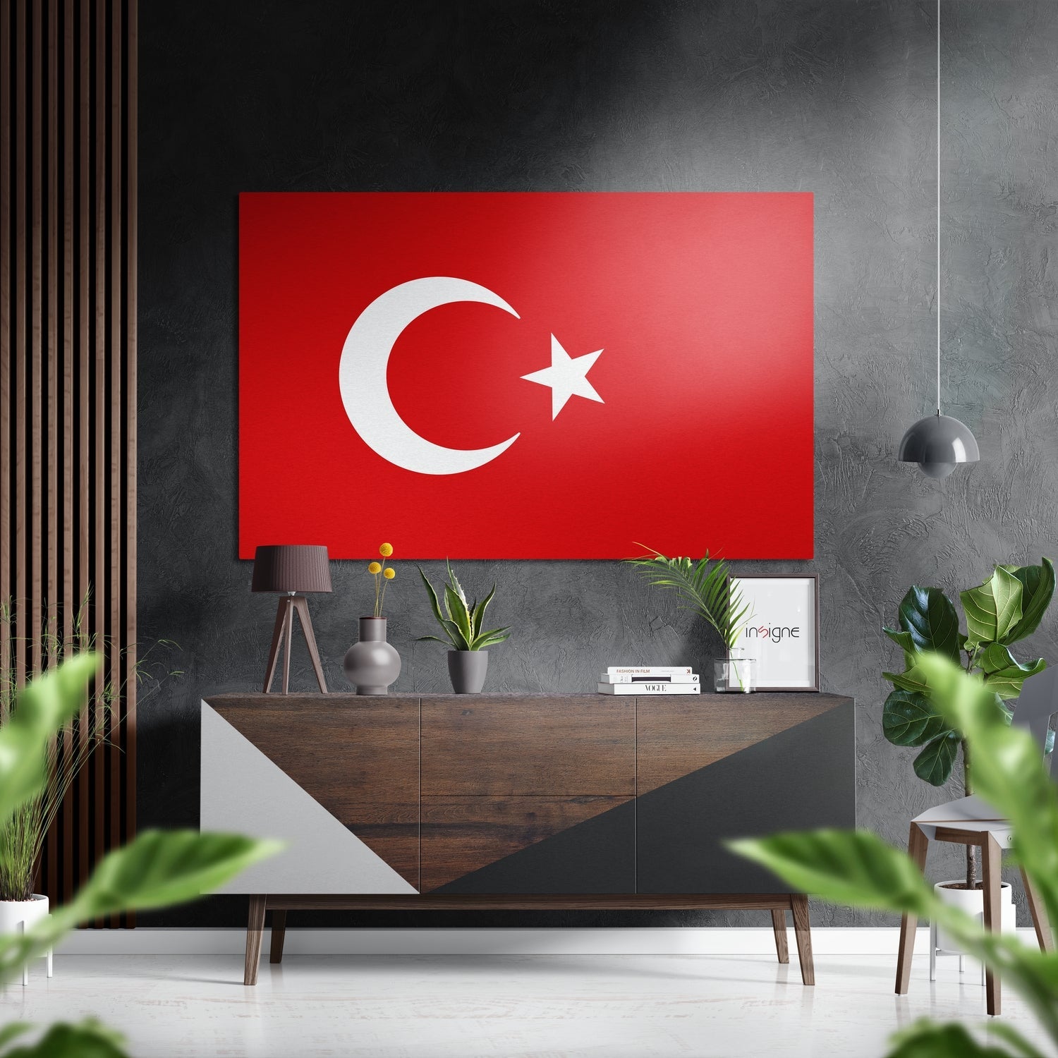 Brushed Aluminium Dibond Wall Art