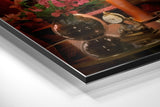 Game of Fate Brushed Aluminium Dibond Wall Art.