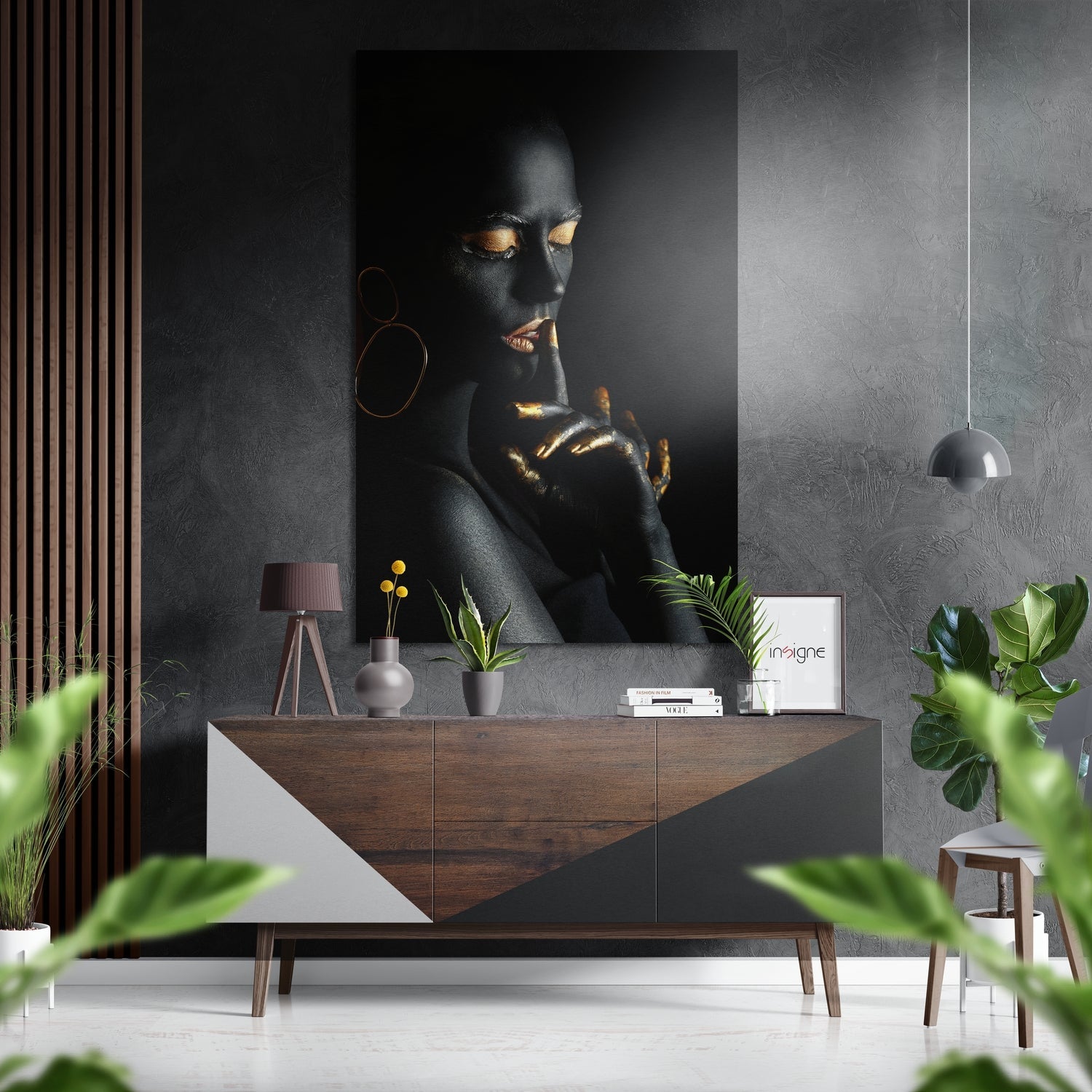 Brushed Aluminium Dibond Wall Art