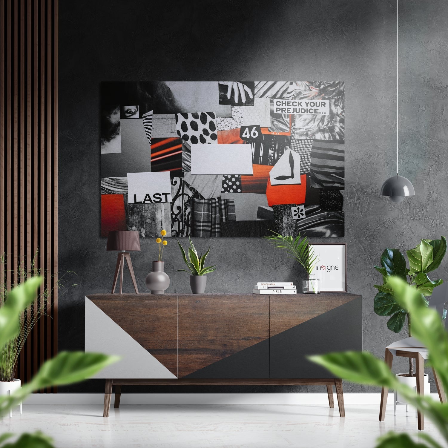 Brushed Aluminium Dibond Wall Art