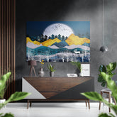 Brushed Aluminium Dibond Wall Art