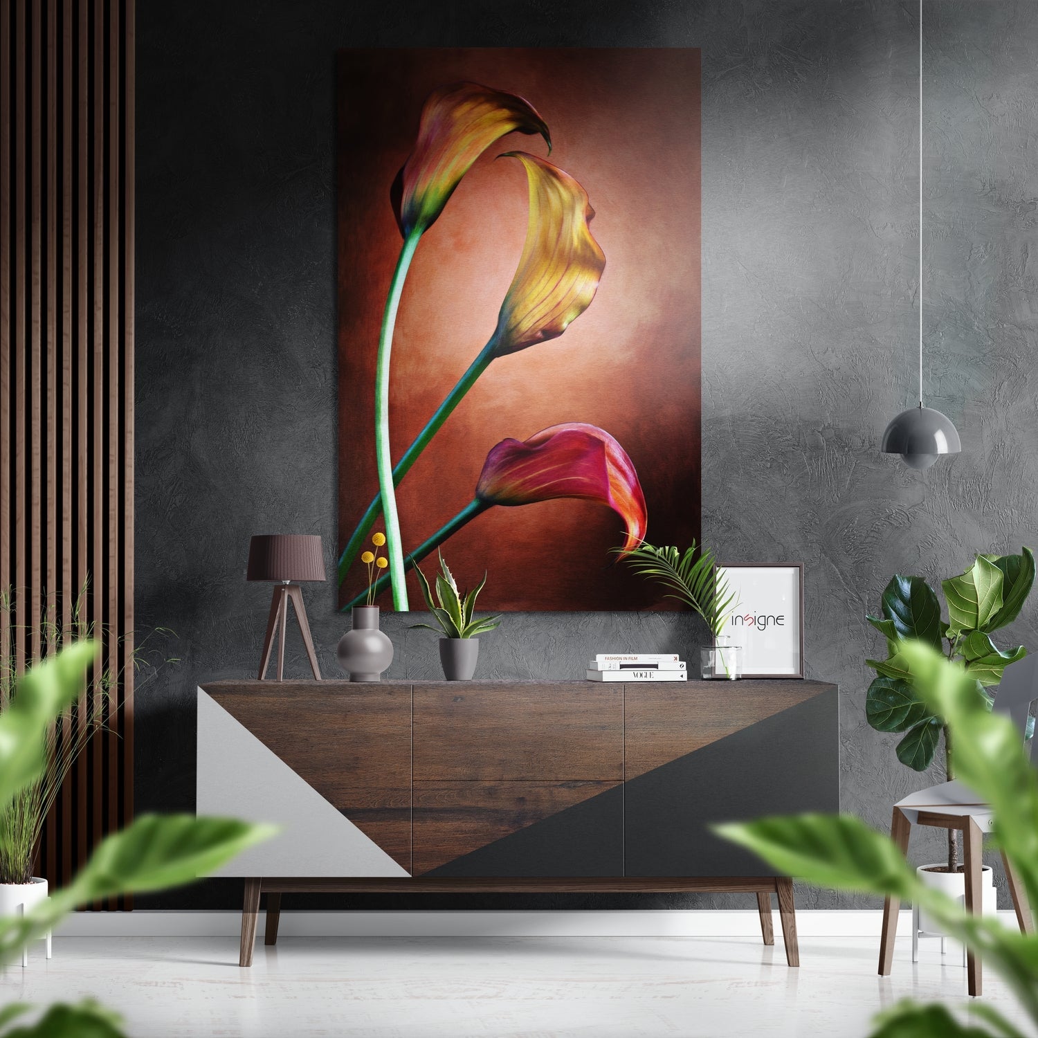 Brushed Aluminium Dibond Wall Art