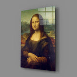 Mona Lisa Glass Wall Art.