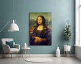 Mona Lisa Glass Wall Art.