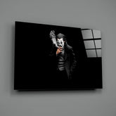 Joker Glass Wall Art.