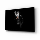 Joker Glass Wall Art.