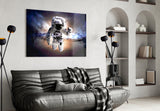 Astronaut Glass Wall Art.