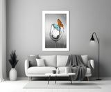 Goblet Glass Wall Art.