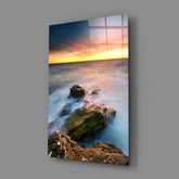 Sunset Glass Wall Art.