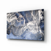 Abstract Glass Wall Art.