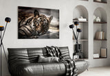 Tiger Glass Wall Art.