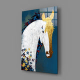 Horse Glass Wall Art.