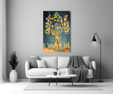 Deer Glass Wall Art.