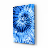 Blue Mosaic Glass Wall Art.