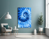 Blue Mosaic Glass Wall Art.
