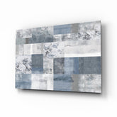 Abstract Glass Wall Art.