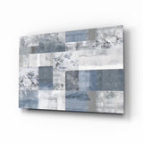 Abstract Glass Wall Art.