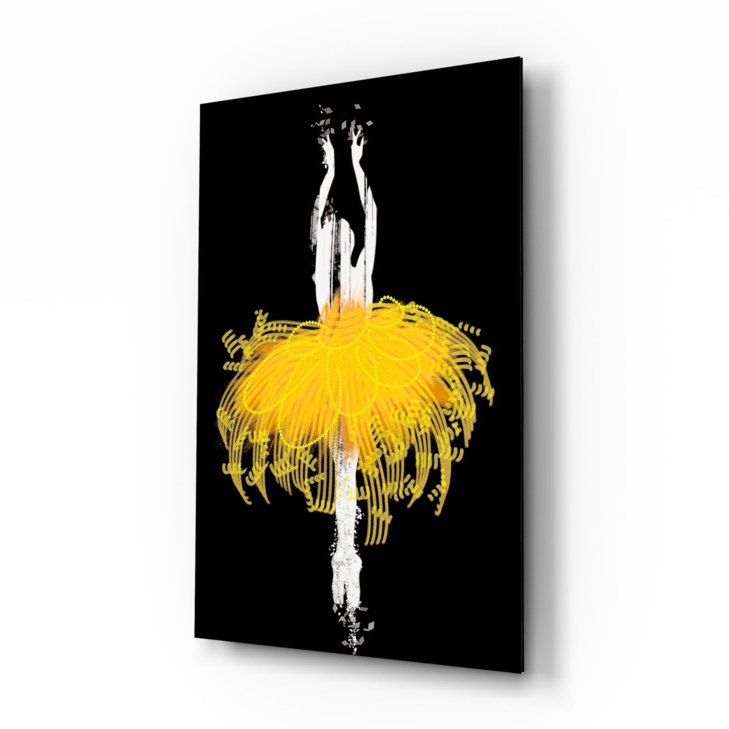 Ballerina Glass Wall Art.