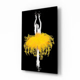 Ballerina Glass Wall Art.