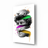 Sculpture Glass Wall Art.