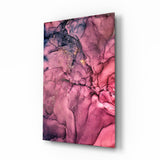 Abstract Depth Glass Wall Art.