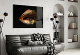 Lips Glass Wall Art.