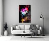 Colorful Thoughts Glass Wall Art.
