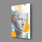 Sculpture Glass Wall Art.