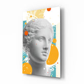 Sculpture Glass Wall Art.