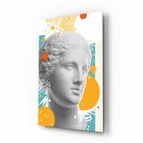 Sculpture Glass Wall Art.