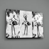 Ballerina Glass Wall Art.