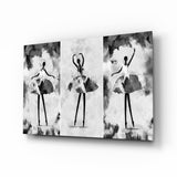 Ballerina Glass Wall Art.