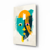 Illustration Glass Wall Art.