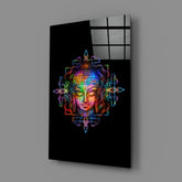 Buddha Glass Wall Art.