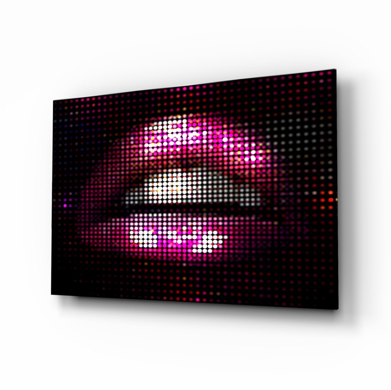 Lip Glass Wall Art.