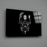 Skull Glass Wall Art.