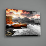 Sunrise Glass Wall Art.