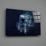Astronaut Glass Wall Art.