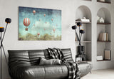 Balloon Glass Wall Art.