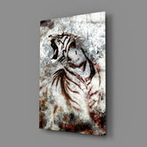 Tiger Glass Wall Art.