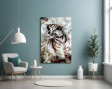 Tiger Glass Wall Art.