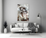 Tiger Glass Wall Art.
